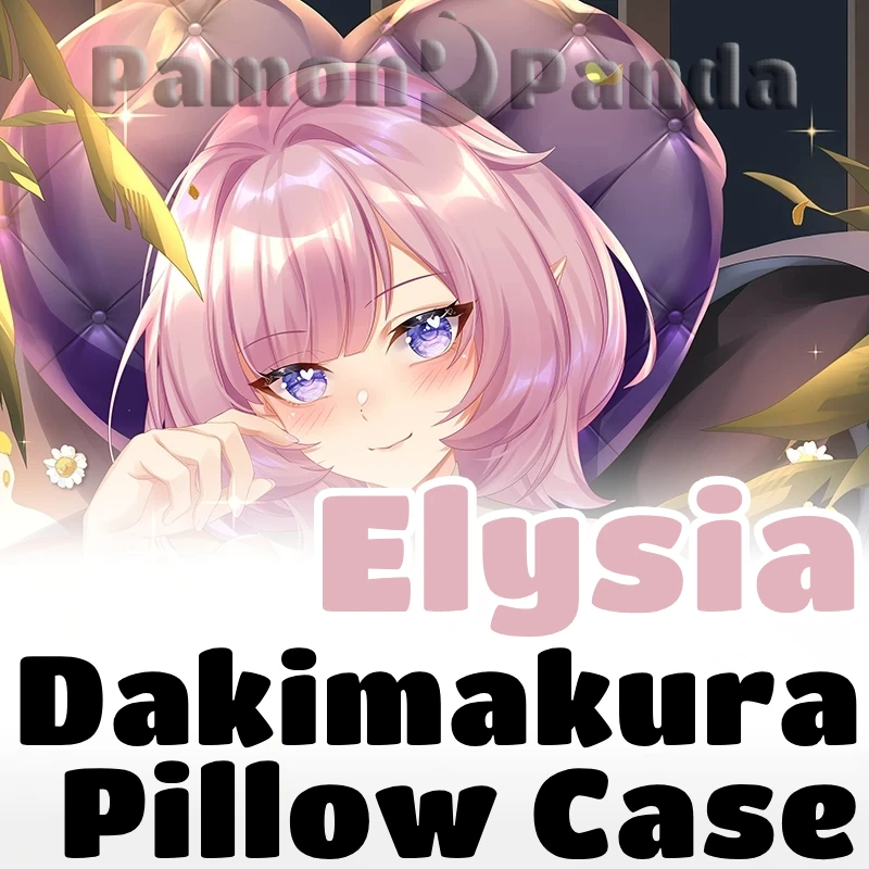 Elysia Dakimakura Honkai Impact Game Hugging Pillow Case Full Body Cushion Cover Pillowcase Home Bedding Decor Otaku Gift MKL