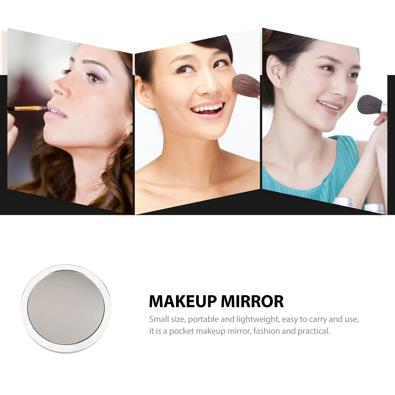 Suction Cup Mirror Makeup Magnifying with Travel Vanity Bathroom 20X Mirrors Single Sided Woman