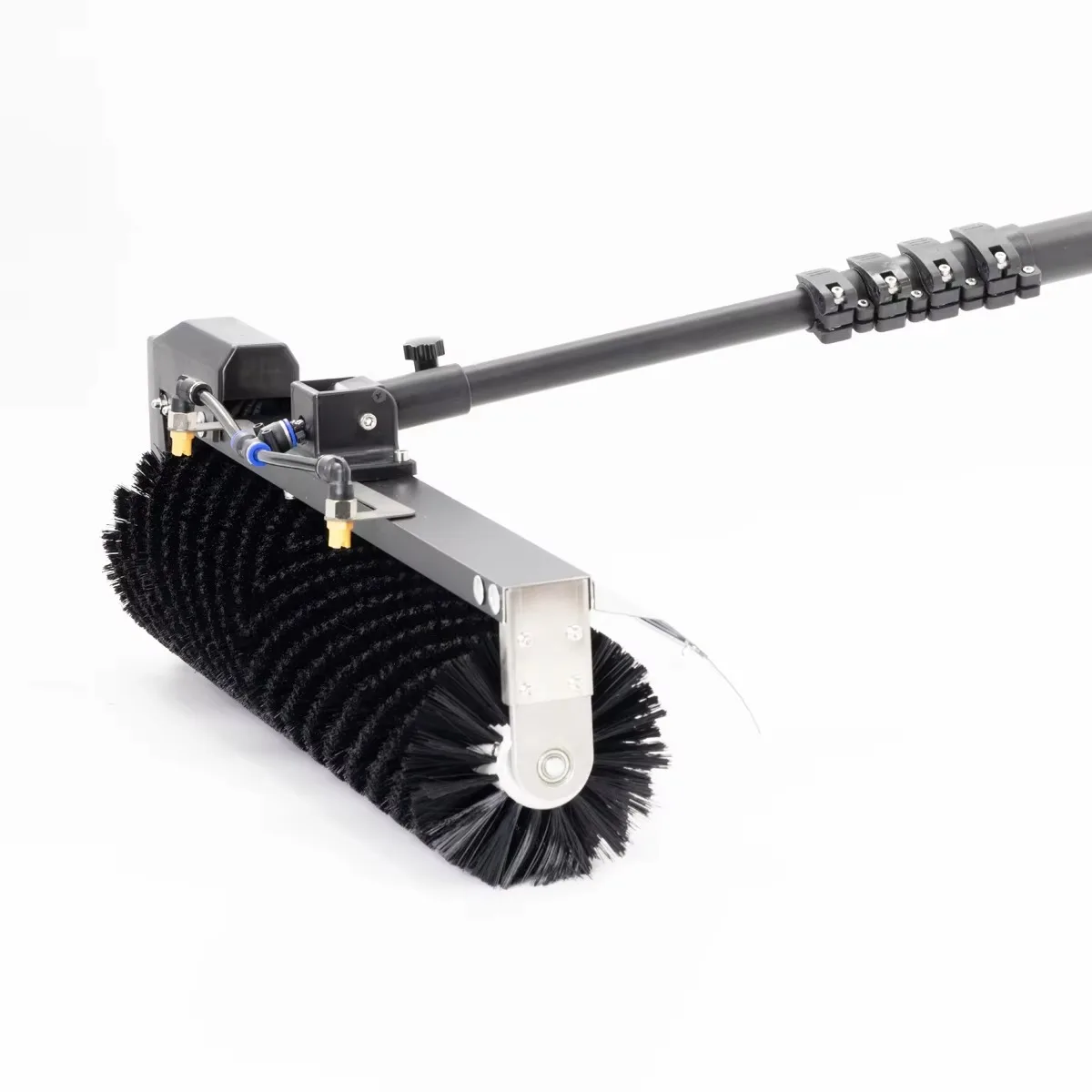 360 Degree Auto Rotation Brush  Photovoltaic Panel Electric Water Fed Cleaning Battery Supply Rolling Cleaning Brush