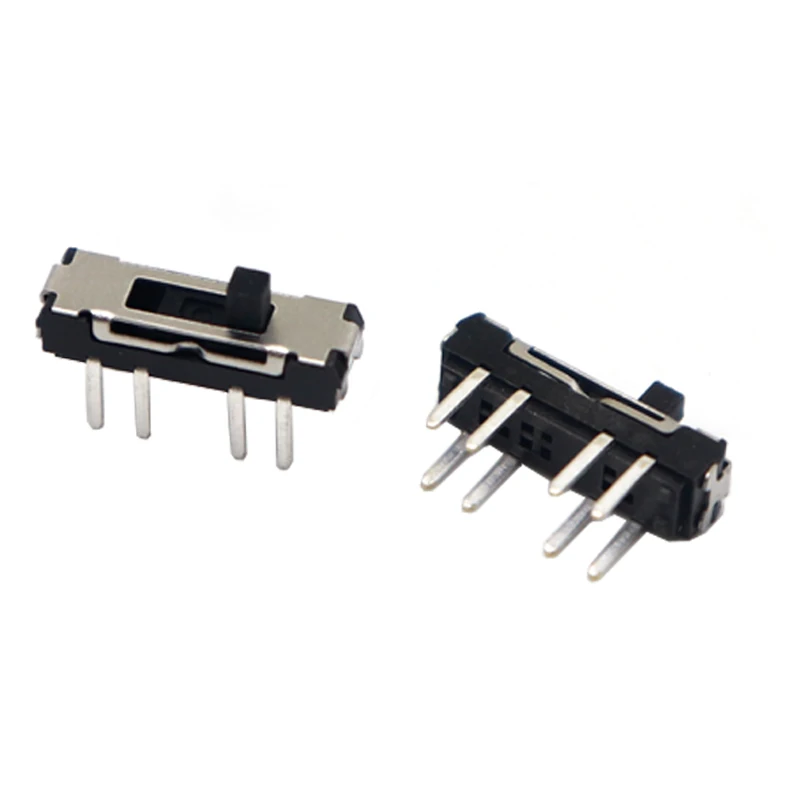 【20-10PCS】MSK-23D19 13X13X3.5MM micro sliding toggle switch straight insert vertical eight-pin three-gear horizontal