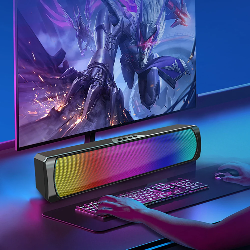 Tragbare Computer-Soundbar-Lau – Rgb Computer Soundbar For Pc Bewertung und Preis