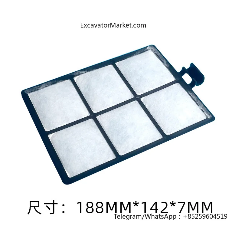 Excavator Parts For excavator Kato HD307 308 512 820 1023-3 built-in external air conditioner filter filter mesh