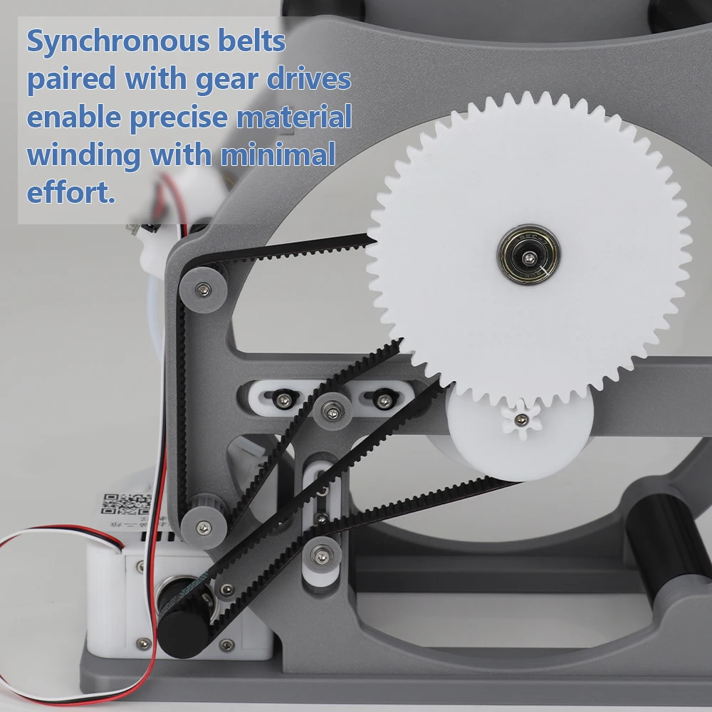 3D-Printed Smart Electric Wire Winder – Auto Cord Organizer for USB/Headphone Wires, Compact Tool with Smart Control