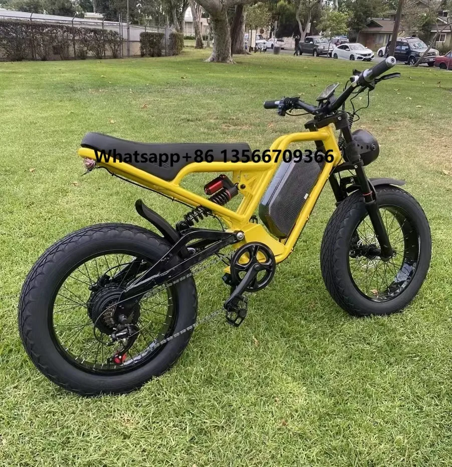 

2024 Best 1500W E-bike 20 Inch Fat Tires Electric City Bicycle Aluminum Alloy Frame Mountain Ebike for Adults USA Warehouse