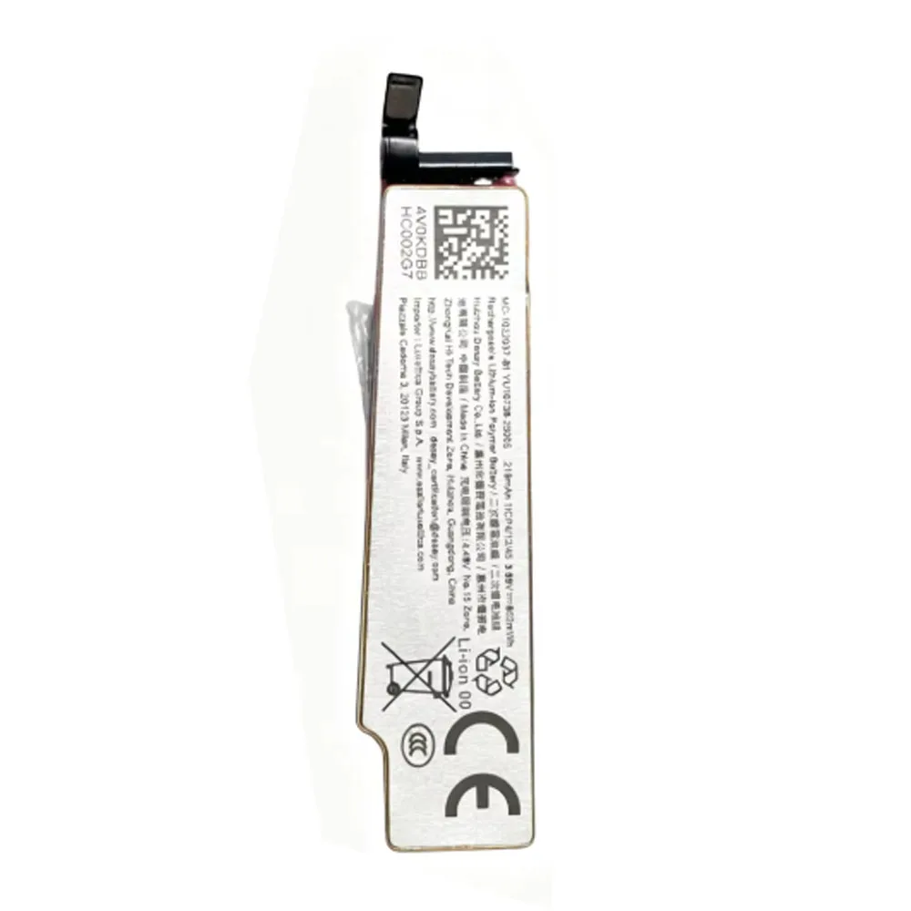 Oryginalna bateria 219mAh do okularów RayBan Meta MC-1022037-B Gen 1 Gen 2 Wayfarer Headliner Skyler Optics RW4001/2/3/6/13/11 AI Glasses — zdjęcie produktu 6