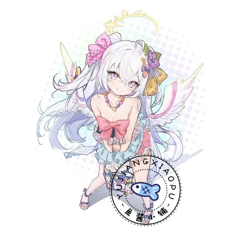 15cm Anime Blue Archive Shirasu Azusa Swimsuit Acrylic Stand Figure Model Plate Cosplay Role Props Collection Desktop Decor