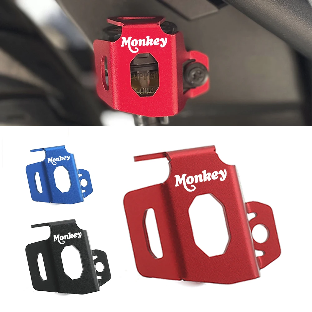 

LOGO Moto Accessories For Honda Monkey Z 125 Z125 Monkey125 Modified Rear Brake Fluid Reservoir Guard Cover
