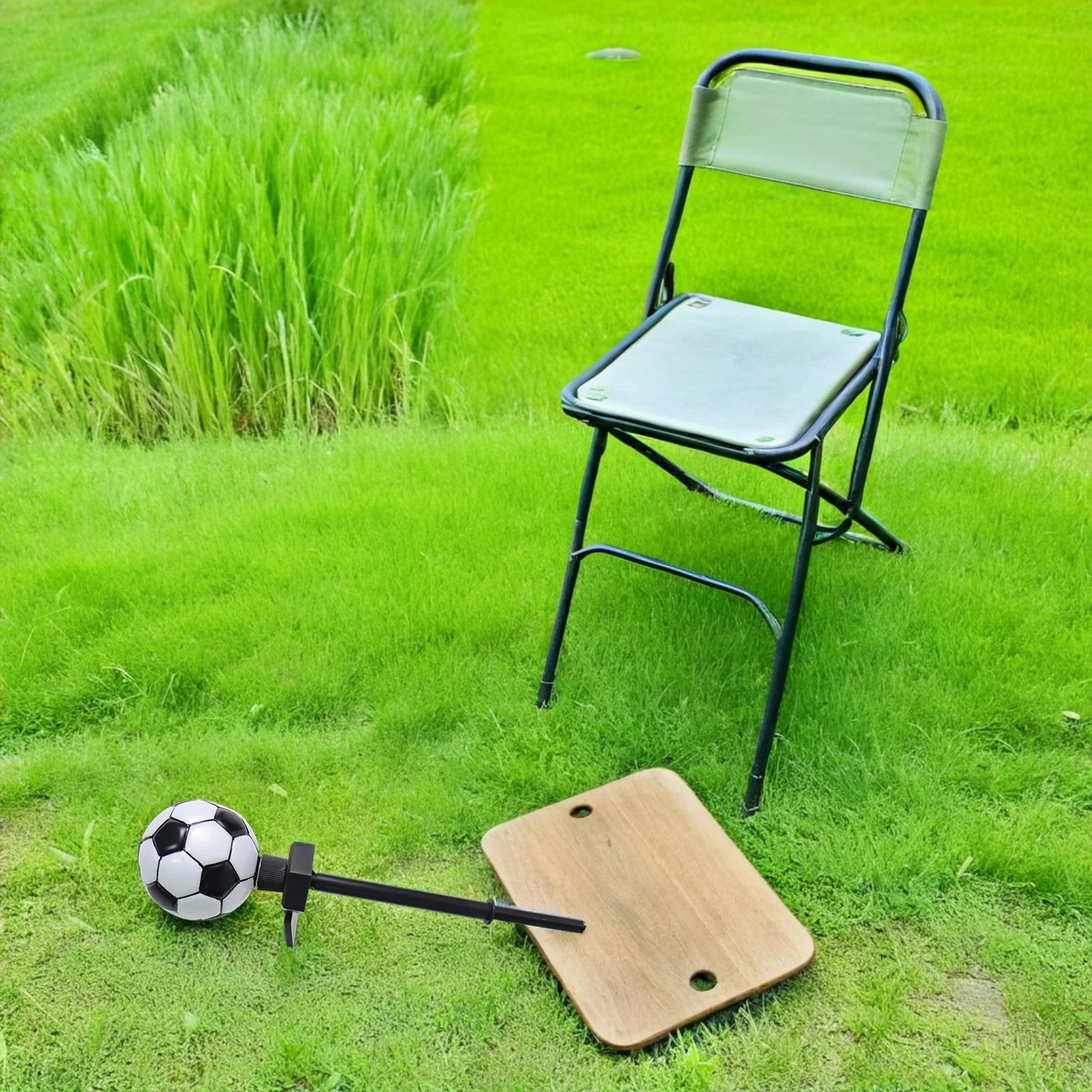 

Soccer-Shaped Solar Lawn Lights Outdoor Garden Lamp Stake Decorative Led Landscape Lighting For Yard Patio Pathway