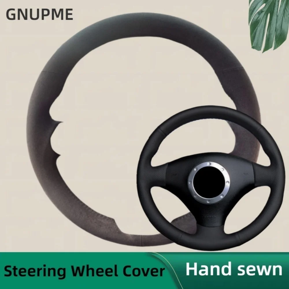 

Custom Car Steering Wheel Cover Suede For Audi A2 8Z A3 8L Sportback A4 B6 Avant A6 C5 A8 D2 TT 8N S3 S4 RS 4 RS 6 Steering Wrap