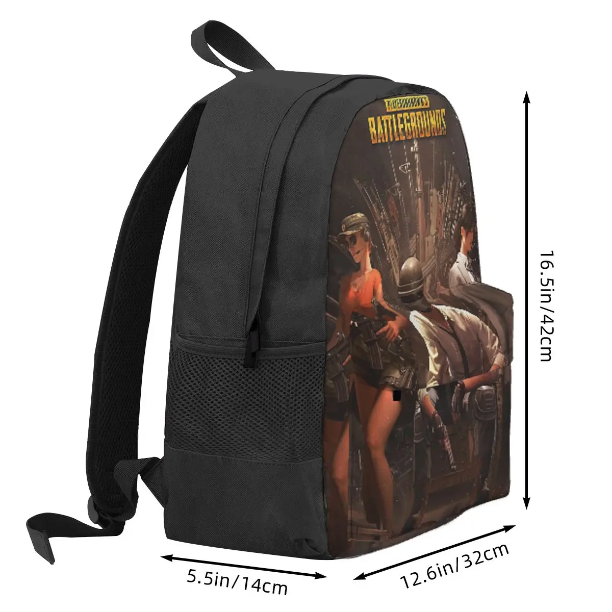 Pubg Battlegrounds Shooting Game Backpack Daypack Large Capacity Kids BookBag School Bag Shoulder Bags for Men Women