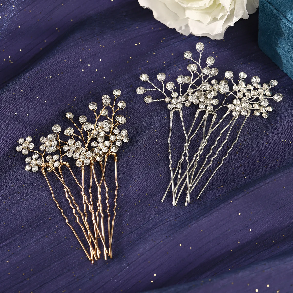 5/10PC Rhinestone F… - image