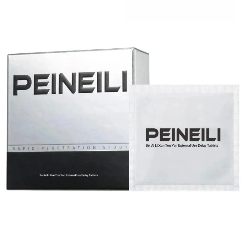 Peineilli Delay Wipes for Men Long Lasting Intimate Care Disposable Individually Wrapped Portable Personal Care Wipes
