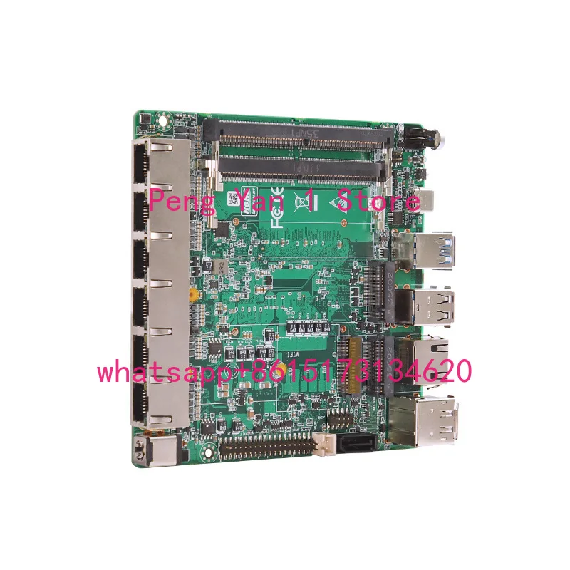12/13 generation industrial control motherboard Gigabit 6 network port mini routing ifast ros firewall x86 small host