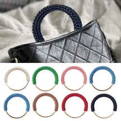 Round DIY Metal Bag Handle Fashion Metal Bag Frame Handbag Hardware Bag Accessory Bag Replacement Accessory Exquisite Women