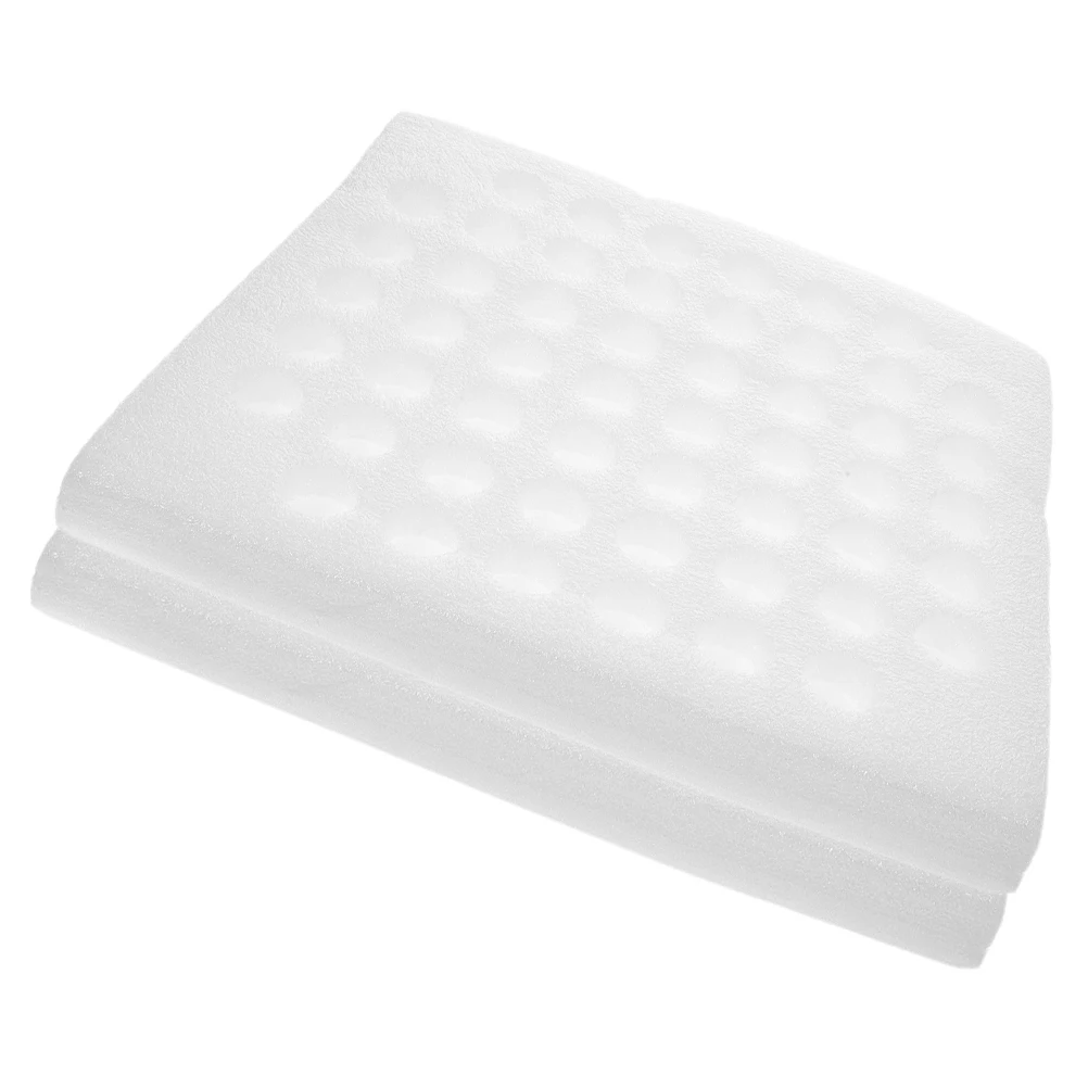 

2 Pcs Quail Egg Tray Fresh Holder Foam Kitchen Eggs Keeper White Container Countertop Quail White Cartons Box Egg Storage