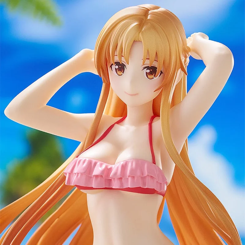 

Genuine Pop Up Parade Beach Queens Sword Art Online Progressive Yuuki Asuna 17cm Figures Collectibles Models Desktop Ornament