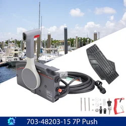 703-48203-15 For Yamaha Outboard remote control box with 7Pin Wire Harness push Boat accessories 703-48203-15