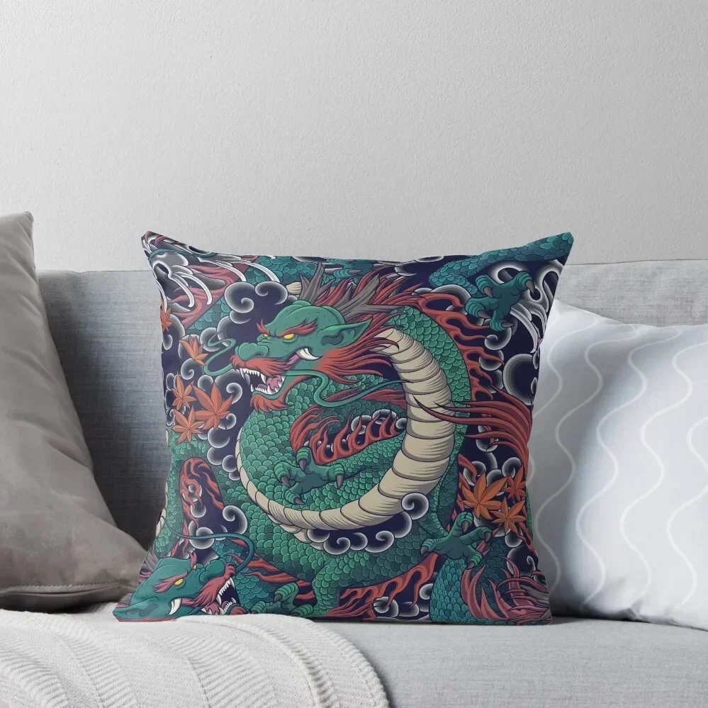 

The Mythical Dragon Pattern Throw Pillow Sofa Cushion Cover Pillow Cases Decorative Pillowcases Cushion Covers Sofa pillow