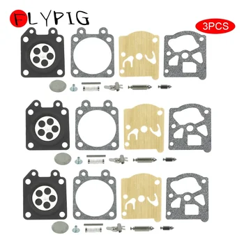3x Testereler Karbüratör Yeniden tamir kiti Walbro K11-WAT Stihl MS210 MS230 MS240 MS250 MS260 FS85 FS86 FS88 Husqvarna 225