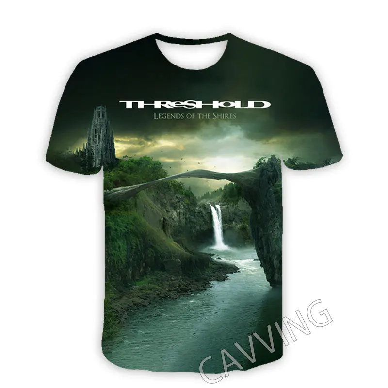 

CAVVING 3D Printed Threshold Band Casual T-shirts Hip Hop T Shirts Harajuku Styles Tops Clothing for Men/women