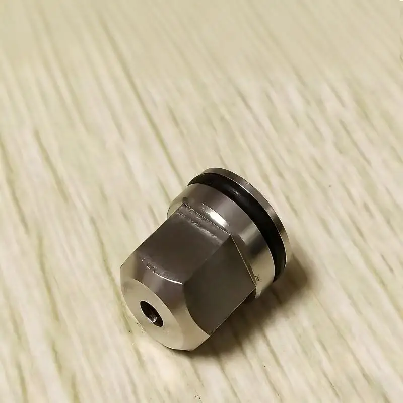 (2pcs)200542918,EDM Cap Nut,3.5mm ID,Upper Wire Guide Part apply for Robfil 230/330/440/CUT20/CUT30 (Part No: 24.54.429)