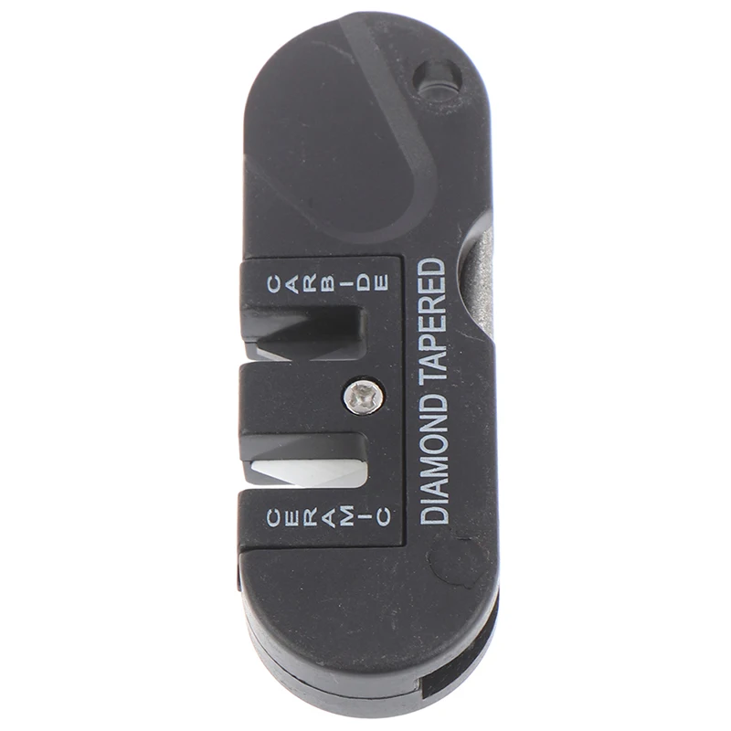 Imagem -06 - Portátil Multifuncional Faca Sharpener em Tungstênio Cerâmica Carboneto Sharpener Ferramenta Acampamento ao ar Livre 80x27x10 mm