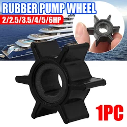 Water Pump Impeller Rubber For Tohatsu/Mercury/Sierra 2/2.5/3.5/4/5/6HP Outboard Motor 6 Blades 369-65021/47-16154-3/18-3098