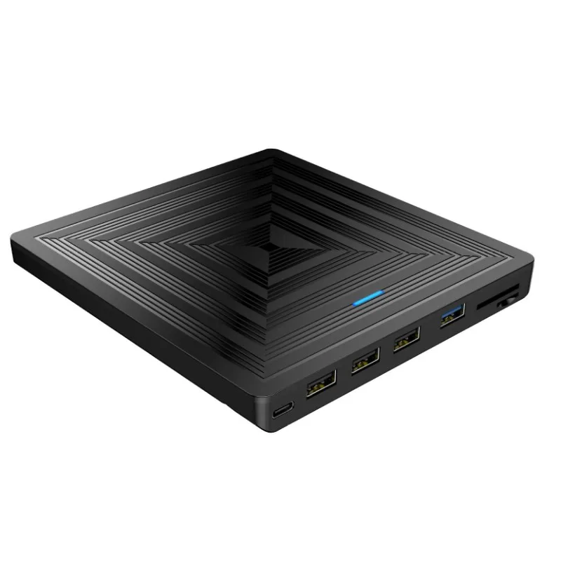Y43A-USB Portable DVD Burner-External DVD Drive Multiple Functions For Laptops Multifunctional