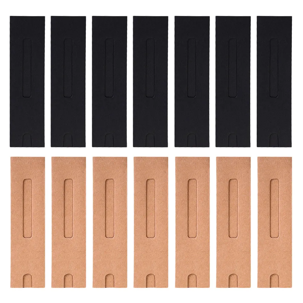 

30Pcs Kraft Pen Pouch Fine Workmanship Retro Style Foldable Pen Sleeve for Safe Storage Dust Scratch Protection Compact Travel
