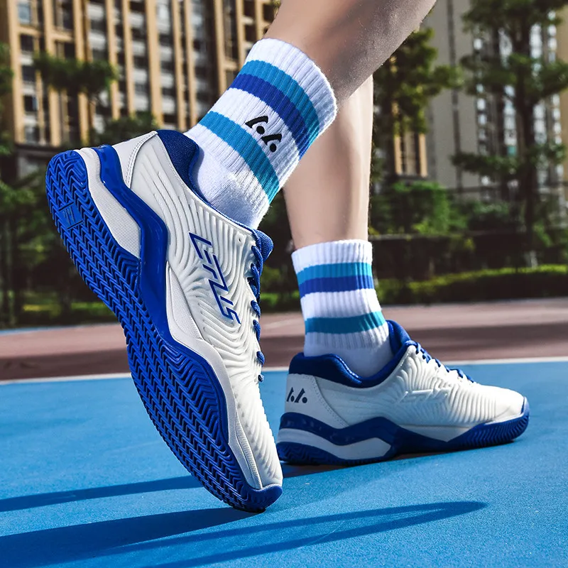 Unisex Men Women Indoor Badminton Squash Sports Shoes Ultra-light Rubber Sole Volleyball Tennis Table Tennis Training Sneakers