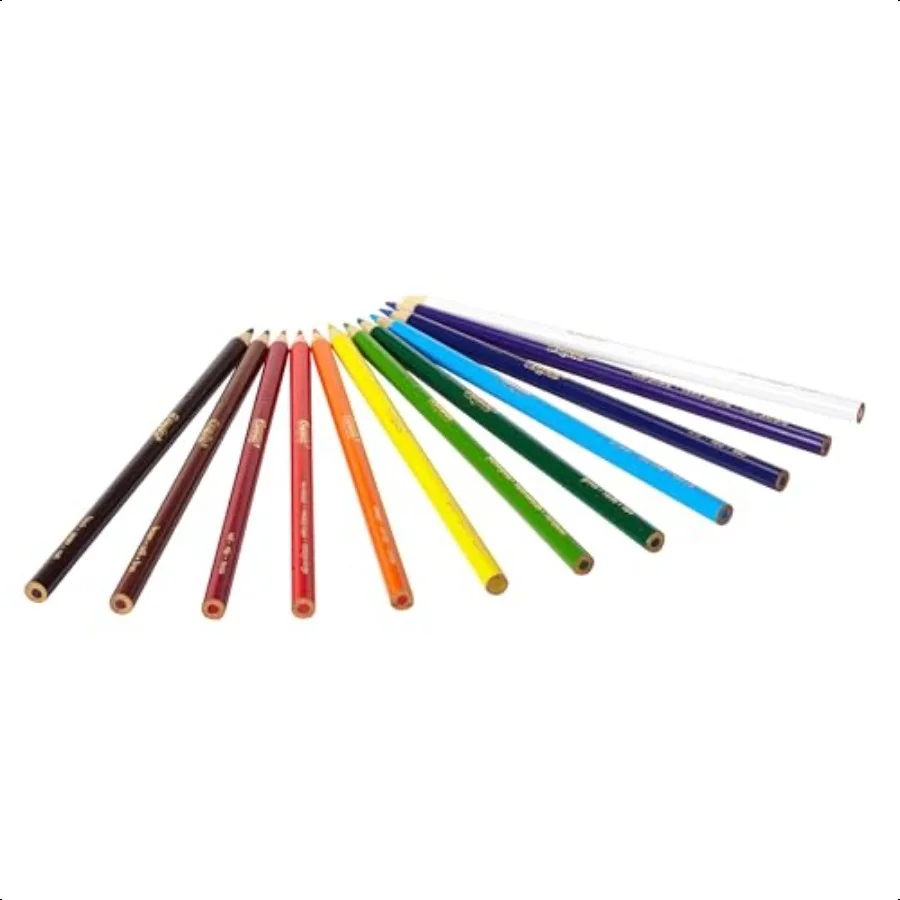 684012 Buntstifte, 12 Stück, verschiedene Farben, 6 Stück