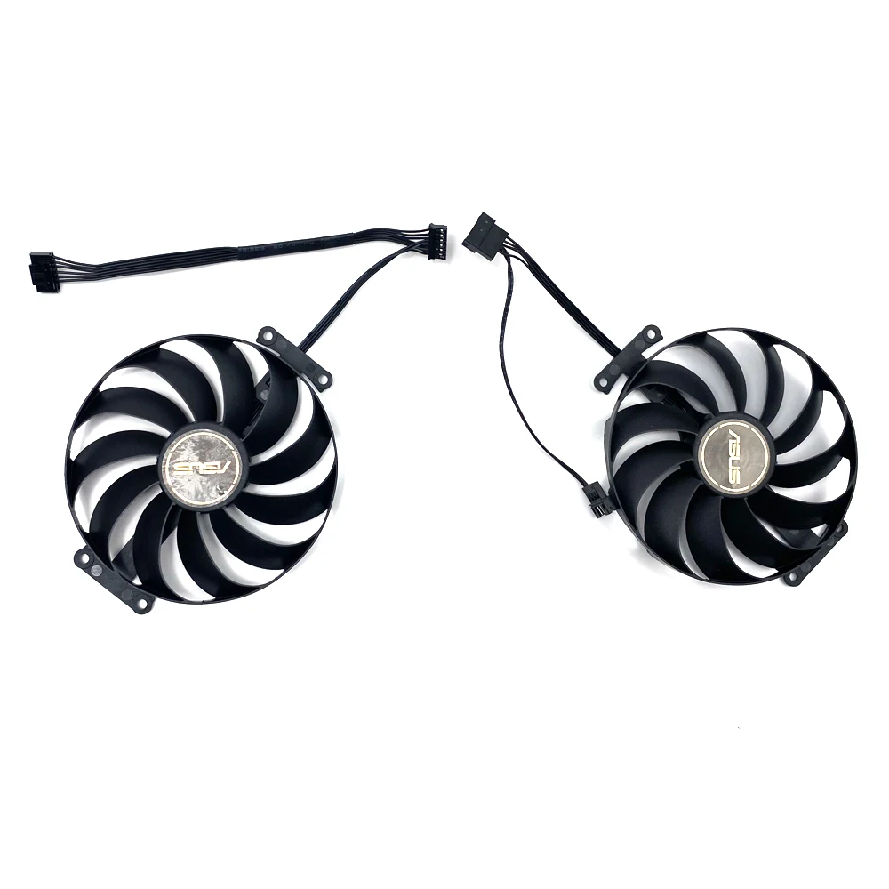 Ventilador de refrigeração para ASUS Dual GeForce, placa de vídeo Fan, Cooler, FDC10U12S9-C, 7PIN, RTX3070TI, 3060TI, RTX 3060, 3070, V2, OC Edition, Novo, 95mm