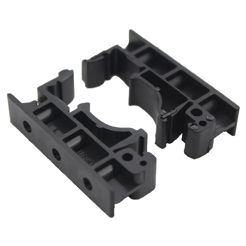 2pcs PCB 25mm adattatore per montaggio su guida DIN supporto per staffa per circuito stampato clip per supporto adattatore per scheda di controllo