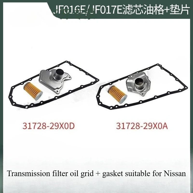

JF016E JF017E 31728-29X0A Auto Transmission Clutch Oil Filters W/Pan Gasket for 31728-29X0A Nissan Car CVT (CVT8) (RE0F10E)