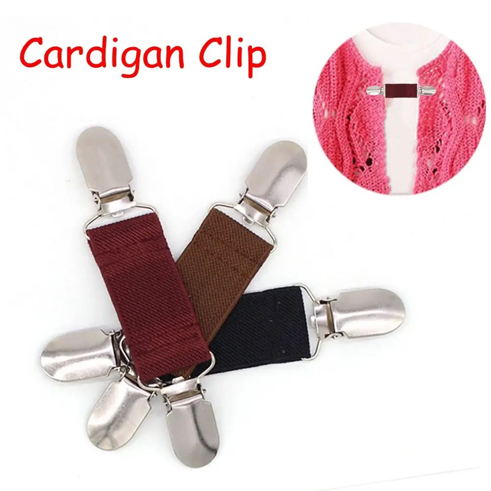 Charm Gift New Sweater Blouse Pin Retro Duck Clip Clasps Shawl Brooch Cardigan Clip Fit Dress Cinch Clips