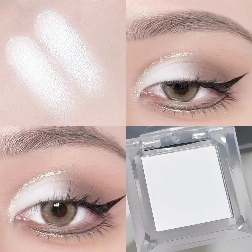 Palette de fards à barrage monochromes durables, nude, smokey, yeux noirs, maquillage pour le visage, poudre éclaircissante naturelle, cosmétique antarctique 3D, 256