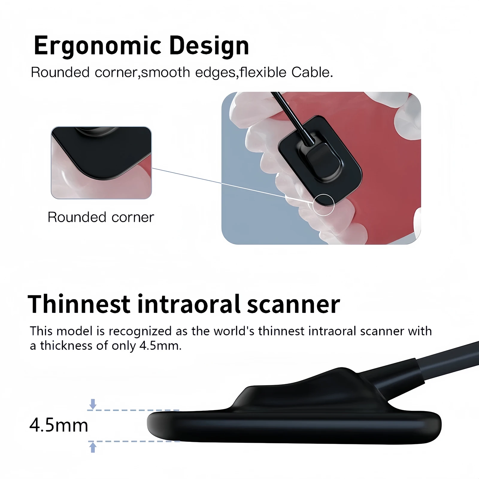 Dental X Sensore Digital Sensor Rayos Digital Intraoral Sensorr Size 10 Imaging System Imaging System/Oral Positioning System