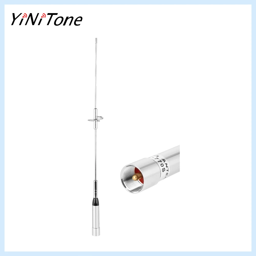 

NL-770S 144/430MHz Dual Band Mobile Car Radio 2.15/3.0dBi 150W High Gain PL-259 Antenna For Yaesu ICOM Kenwood