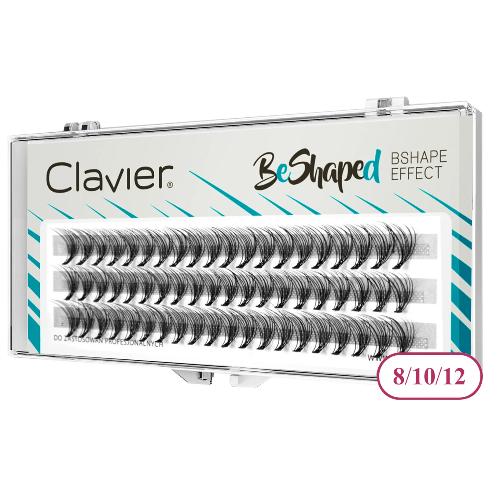 Clavier Fächerförmige Wimpern Außergewöhnliche natürliche Tuft Lash 10D Individuelle Cluster-Wimpernverlängerung Professionelles Make-up Zilien – Detail 14