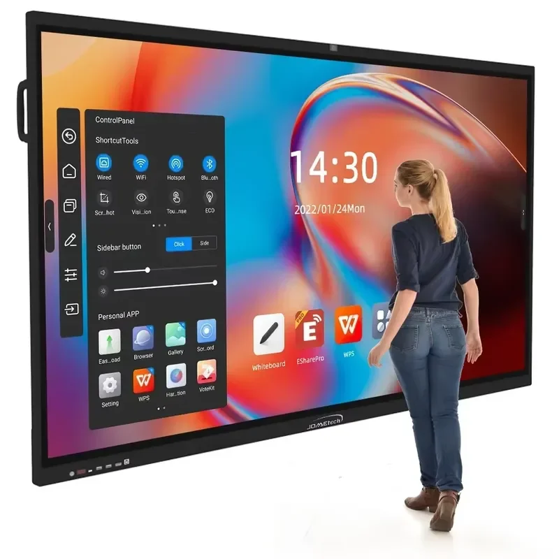 Hosda 65 Inch Multi Language Lcd IR Touch Screen Smart Board All In One Interactive Whiteboard For Classroom School