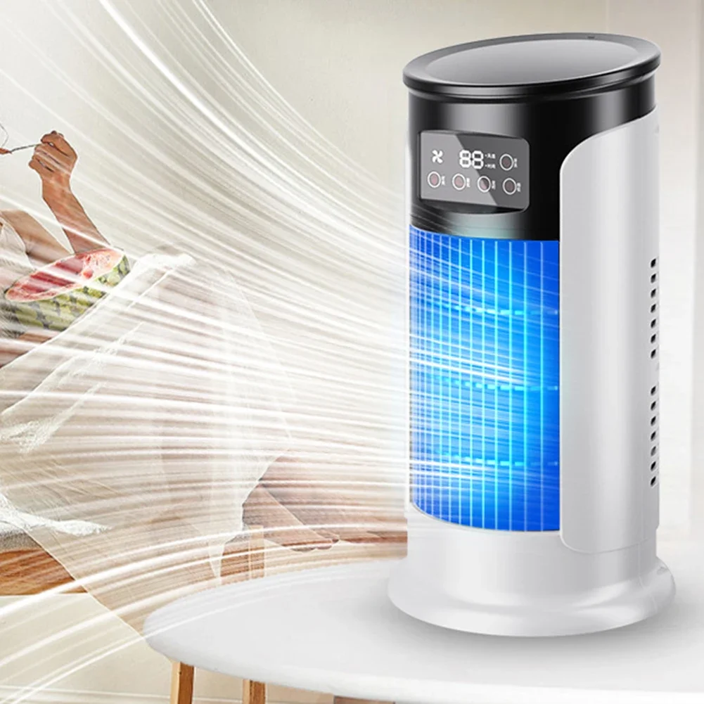 Mobile Air Conditioning Fan 6 Speeds 6 Hour Timer Atomization Humidification Home Improvement Tools Part