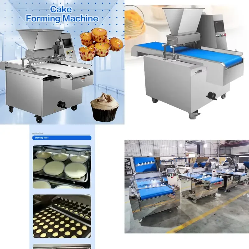 Automatic Cake Maker Cupcake Batter Dispenser Biscuit Cake Maker Baking Filling Dispenser for Kitchen