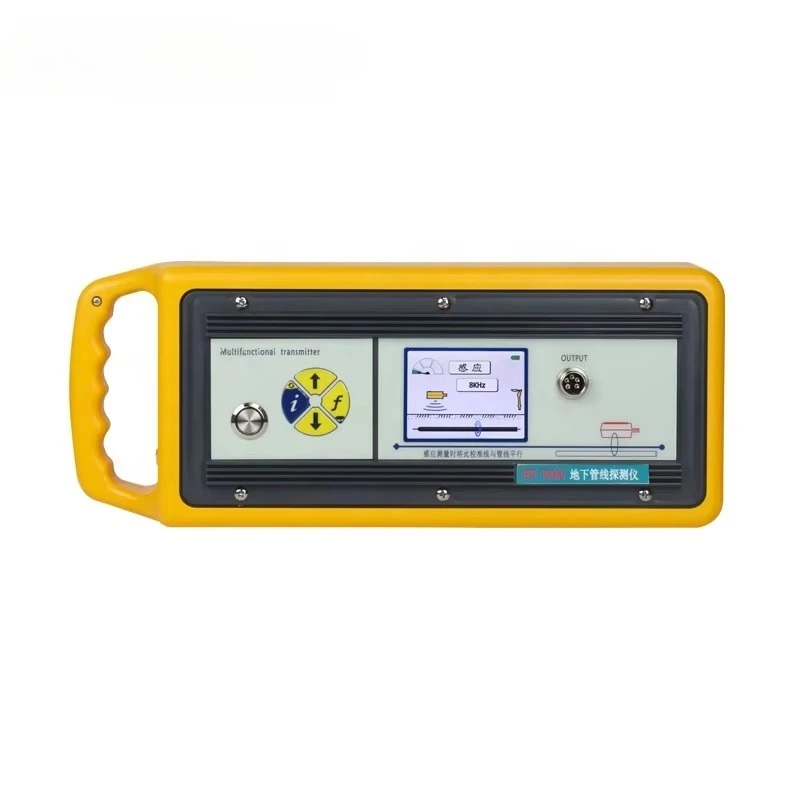 TFN T6000 متوفر في المخزون محدد موقع خطأ الكابلات الرقمية بعمق 20 متر محدد موقع الأنابيب تحت الأرض جهاز تتبع الطريق للأنابيب المعدنية والكابلات