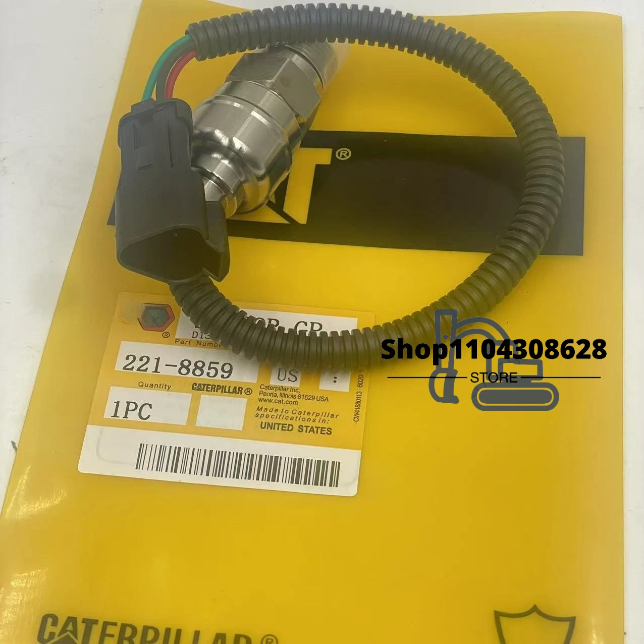 

2218859 221-8859 Excavator Part for E312C E312D E320C E320D High Pressure Sensor