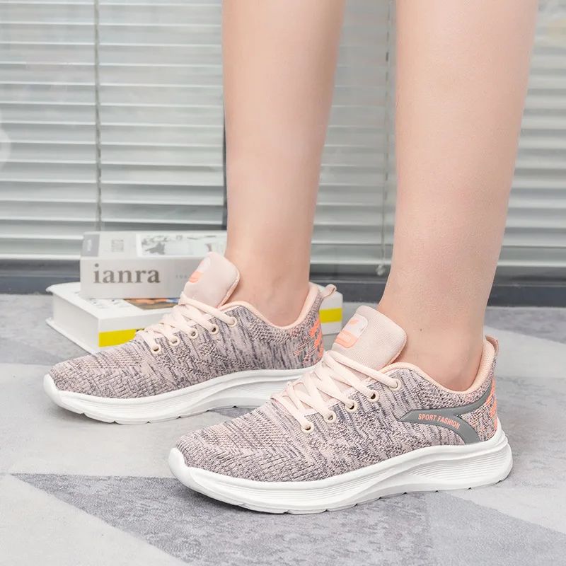 Women's Shoes New Spring Breathable Couple Style Casual Shoes Comfortable Soft Sole Sports Versatile Shoes for Women