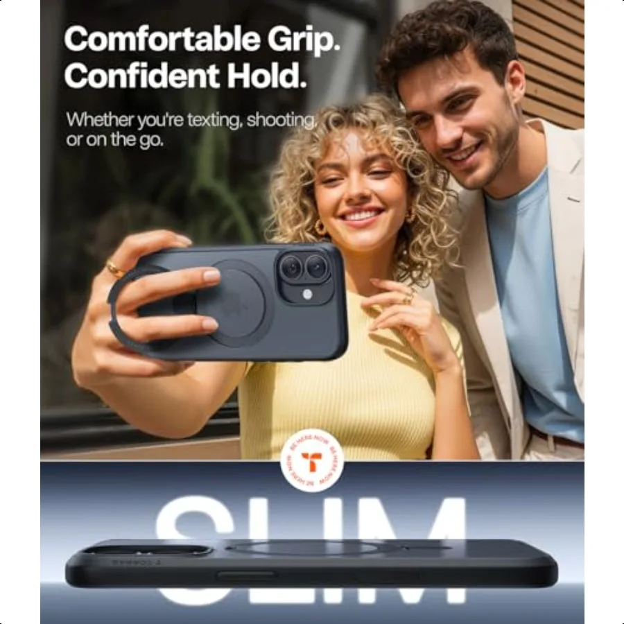 Ostand Magnetic for iPhone 17 Case Fit for MagSafe 3X Military Drop Protection Camera Control Slim Phone Case for iPhone 17 wit