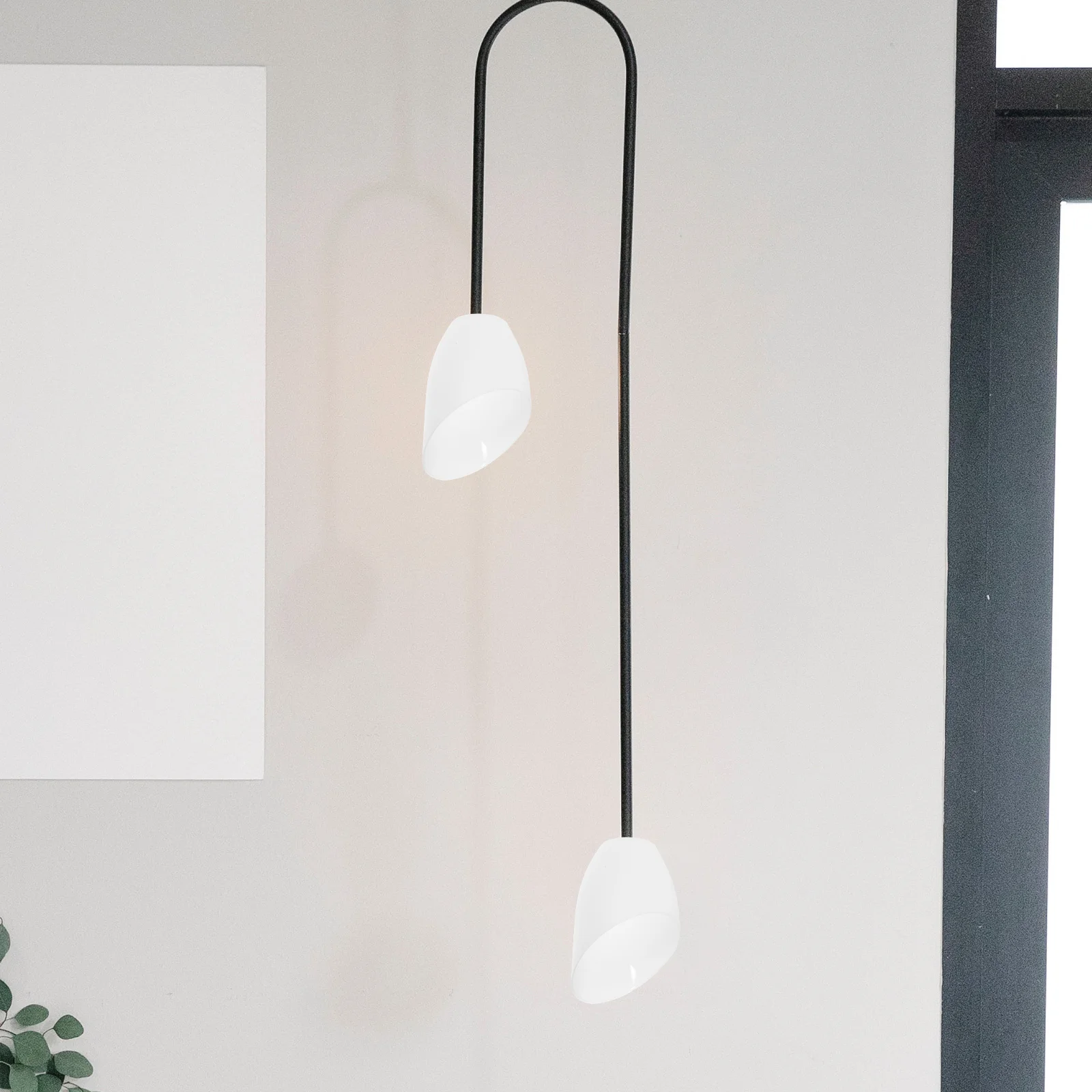 

Horseshoe Lampshade White Plastic Light Shade Table Lamp Replacement Floor Led Vanity Sturdy Durable Protective Unique Cover
