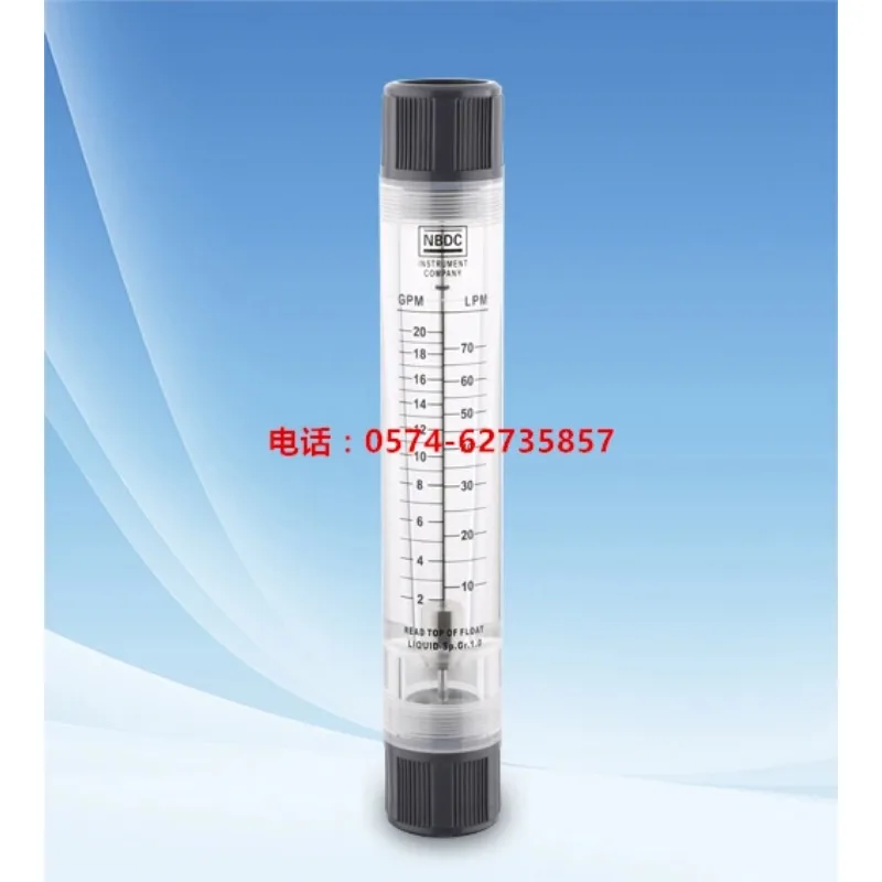 

Lzt-2520g Pipeline Flowmeter 20gpm Double Scale Flow Meter