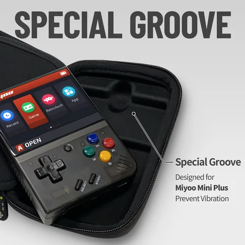 Imagen 2 del producto Miyoo-Mini Plus, funda rígida portátil para Miyoo Mini Plus V3, con pantalla de 3,5 pulgadas