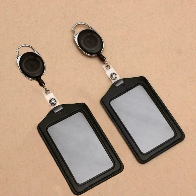 רצועת תג מתקפלת שחורה עם מחזיק כרטיס שם רצועת תג רפואית לאחיות ציוד בית חולים רצועת תג